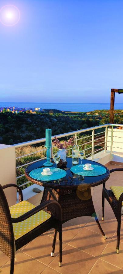 The Seaterra Reserve Penthouse With Mountains&Seaviews And Rooftop Terrace Akanthou المظهر الخارجي الصورة