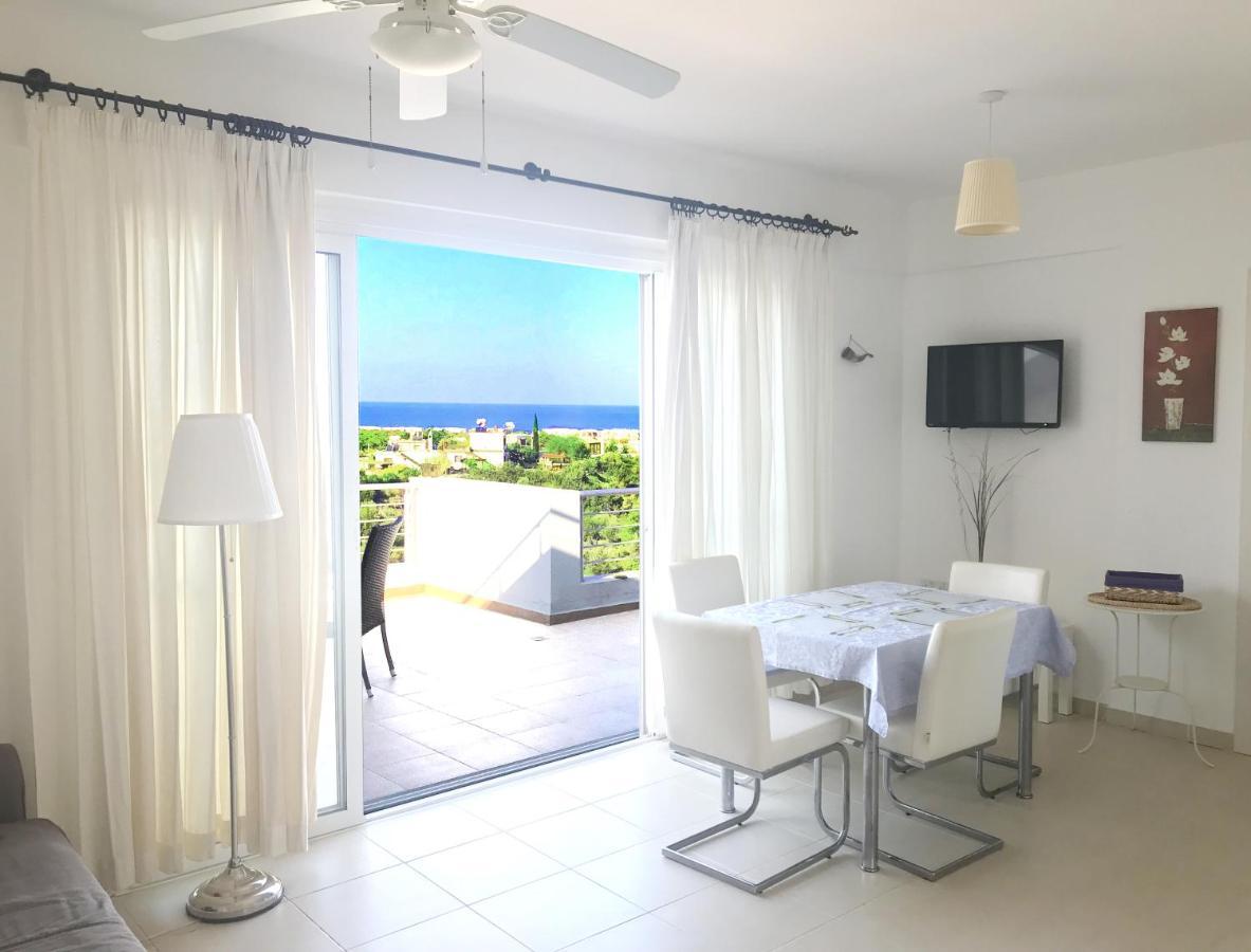 The Seaterra Reserve Penthouse With Mountains&Seaviews And Rooftop Terrace Akanthou المظهر الخارجي الصورة