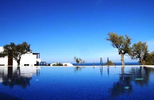 The Seaterra Reserve Penthouse With Mountains&Seaviews And Rooftop Terrace Akanthou المظهر الخارجي الصورة
